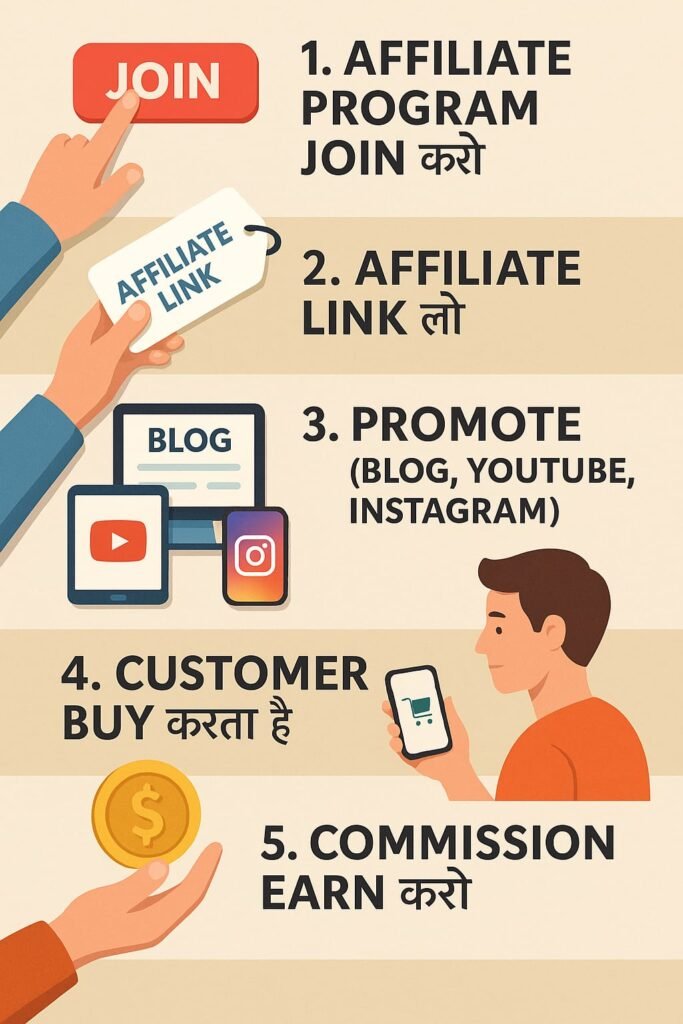 Fashion Affiliate Marketing कैसे काम करता है?