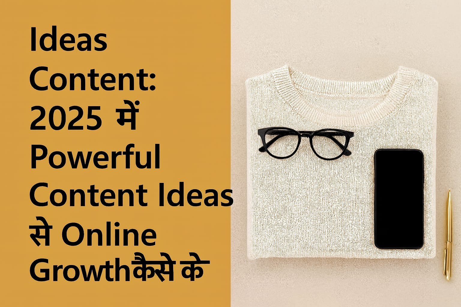 Ideas Content: 2025 में Powerful Content Ideas से Online Growth कैसे करें