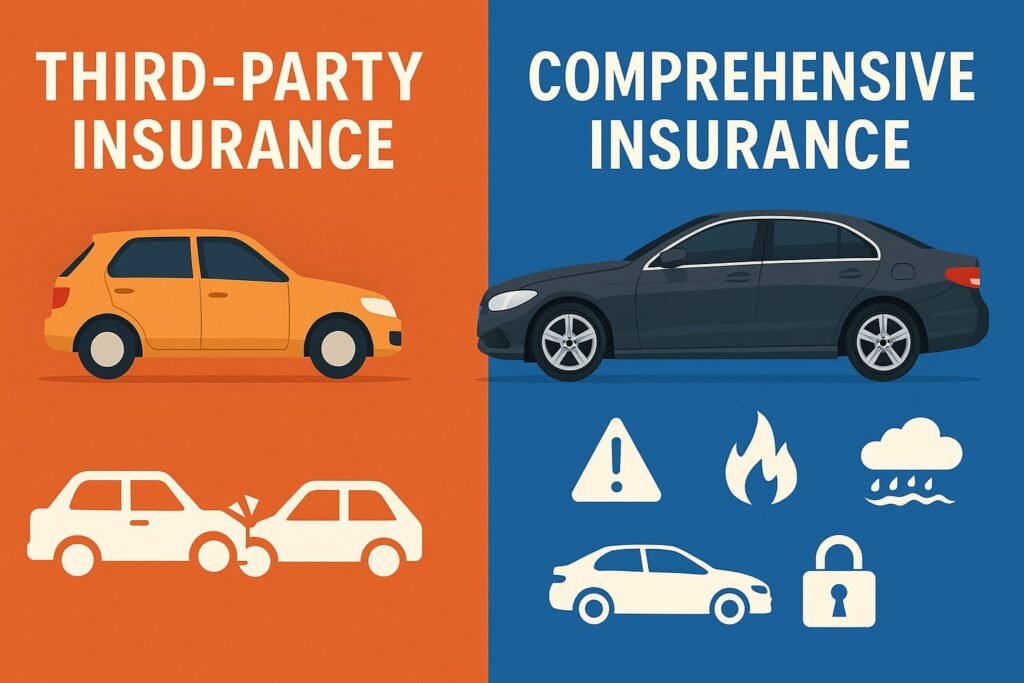 Difference between Third-Party and Comprehensive Car Insurance in India