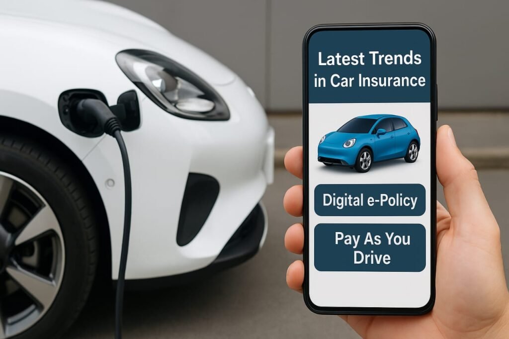 Latest Car Insurance Trends in India 2025 – EV Insurance, Digital e-Policy