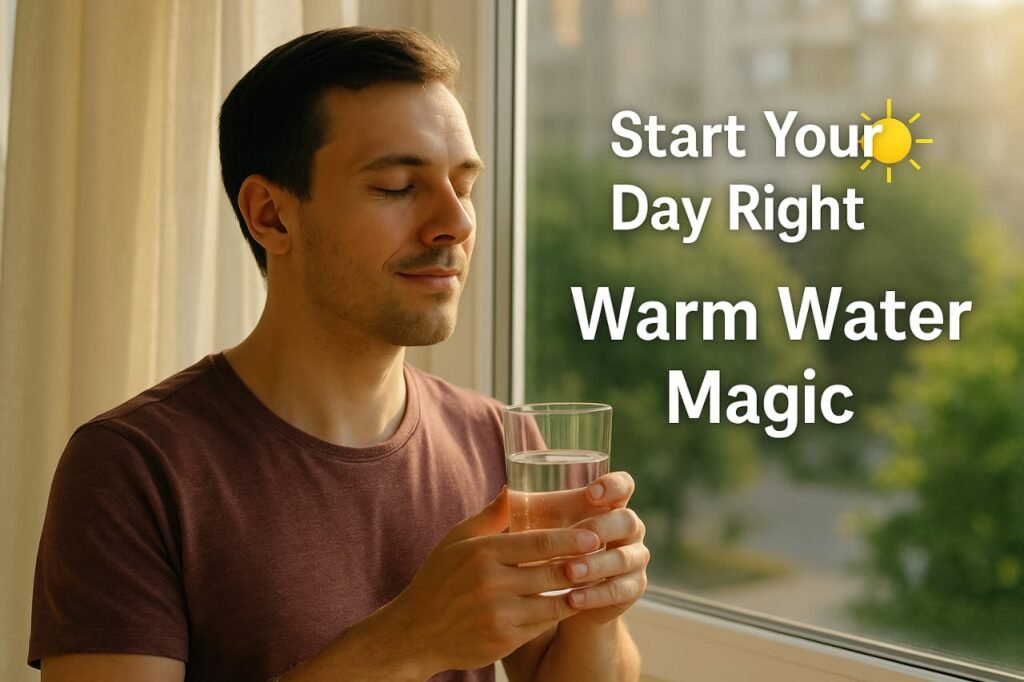 Simple Health Tips “Start Your Day Right Warm Water Magic”
