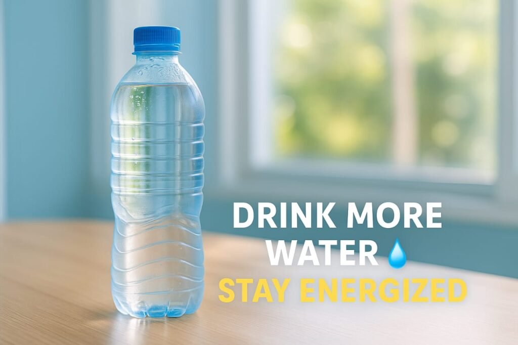 Simple Health Tips “Drink More Water Stay Energized”